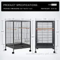 30 Inch Height Bird Cage with Rolling Stand